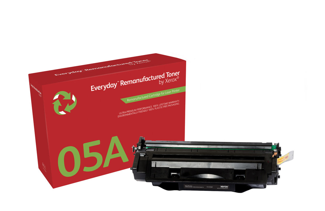 Everyday™ Mono Remanufactured Toner by Xerox compatible with HP 05A (CE505A), Standard capacity