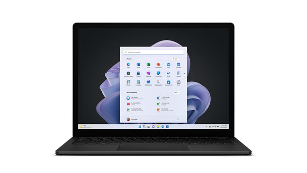 Microsoft Surface Laptop 5 Intel® Core™ i5 i5-1245U 34.3 cm (13.5") Touchscreen 16 GB LPDDR5x-SDRAM 512 GB SSD Wi-Fi 6 (802.11ax) Windows 11 Pro French Black