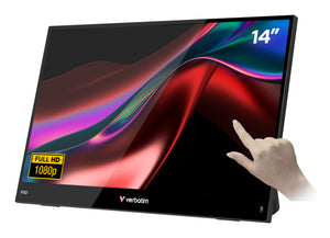 Verbatim Portable 14" FHD Touch Monitor