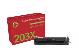 Everyday™ Black Remanufactured Toner by Xerox compatible with HP 203X (CF540X), High capacity