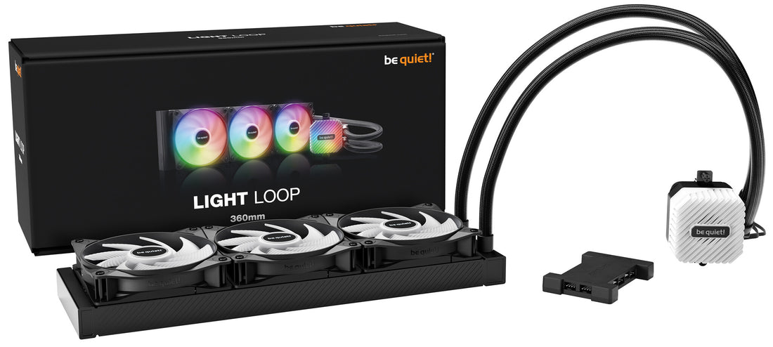 be quiet! LIGHT LOOP 360mm All-in-One Liquid Cooler - Black