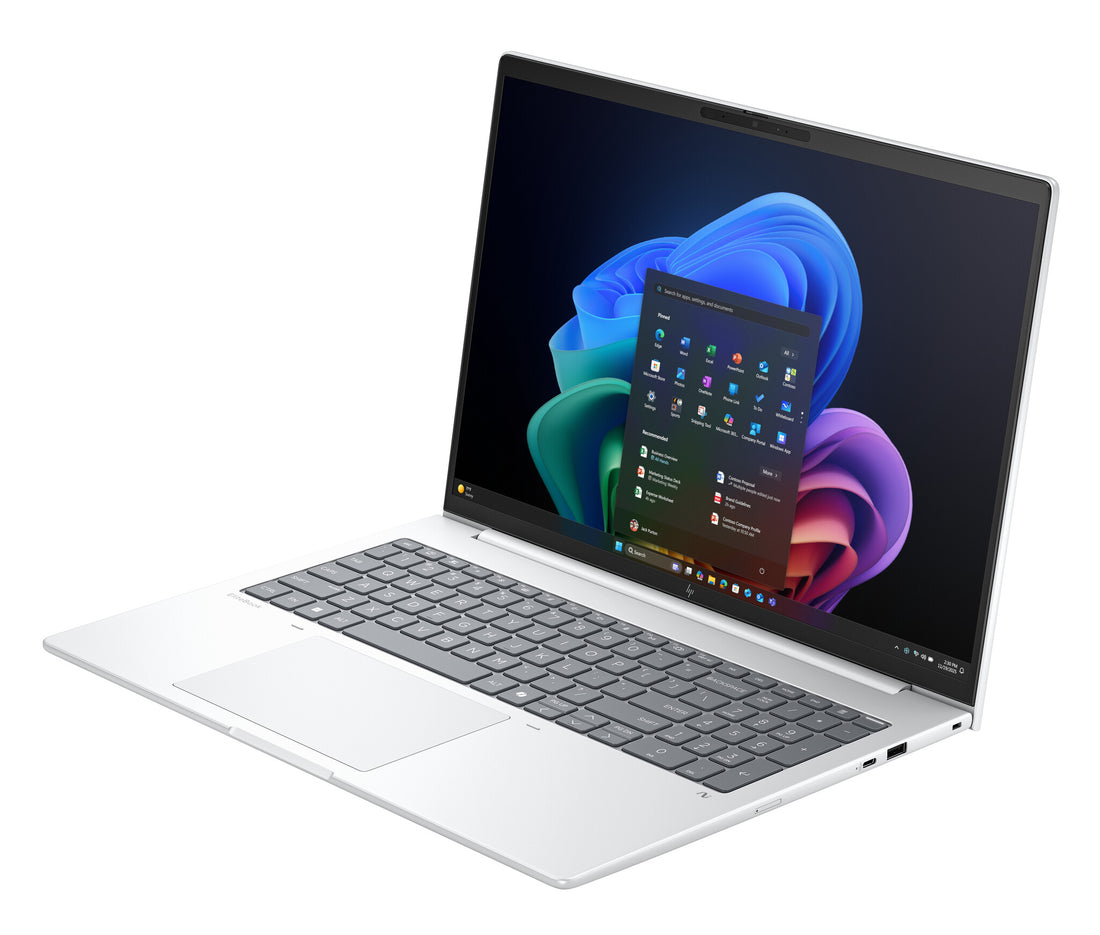 HP EliteBook 8 G1i 16 Next Gen AI PC Wolf Pro Security Edition Copilot+ PC Intel Core Ultra 7 268V Laptop 40.6 cm (16") 2.5K 32 GB LPDDR5x-SDRAM 2 TB SSD Wi-Fi 7 (802.11be) Windows 11 Pro Silver