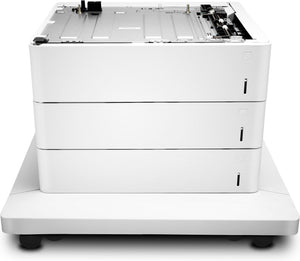 HP Color LaserJet 3x550-sheet Feeder and Stand