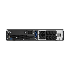 APC Smart-UPS On-Line, 2200VA, Rackmount 2U, 230V, 6x C13+2x C19 IEC, SmartSlot, Extended runtime, W/ rail kit, W/O Lithium-ion external battery