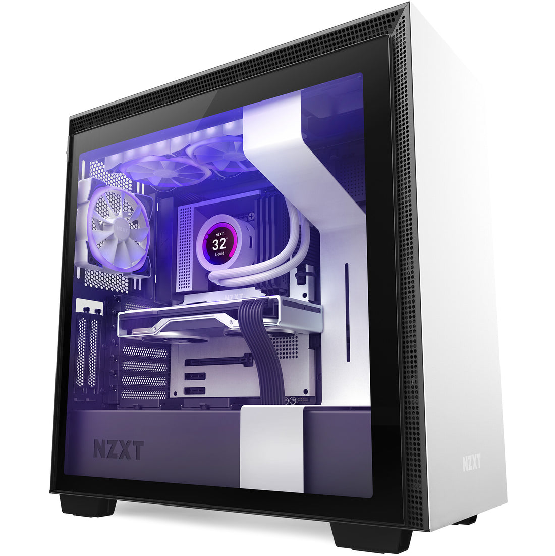 NZXT Kraken Z53 RGB Processor All-in-one liquid cooler 12 cm White