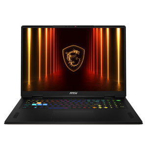 MSI VECTOR A18 HX A9WHG-005UK laptop AMD Ryzen™ 9 9955HX 45.7 cm (18") Quad HD+ 32 GB DDR5-SDRAM 1 TB SSD NVIDIA GeForce RTX 5070 Ti Wi-Fi 7 (802.11be) Windows 11 Home Advanced UK English Grey