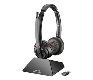 Poly Savi 8220 UC Microsoft Teams Certified DECT 1880-1900 MHz USB-A Headset