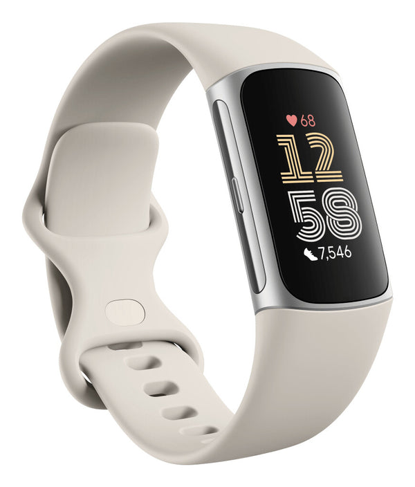 Fitbit Charge 6 AMOLED Wristband activity tracker Silver