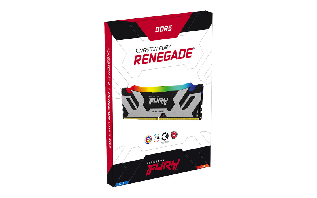 Kingston Technology FURY 16GB 6400MT/s DDR5 CL32 DIMM Renegade RGB