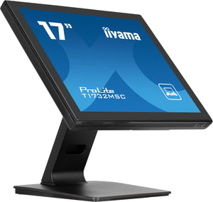 iiyama ProLite computer monitor 43.2 cm (17") 1280 x 1024 pixels SXGA LED Touchscreen Table Black