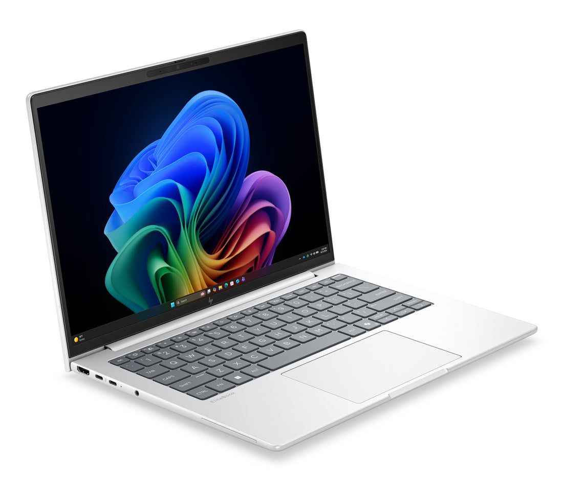 HP DW6G1AT laptop Copilot+ PC Intel Core Ultra 7 35.6 cm (14") WUXGA 32 GB LPDDR5x-SDRAM 512 GB SSD Wi-Fi 7 (802.11be) Windows 11 Pro Silver