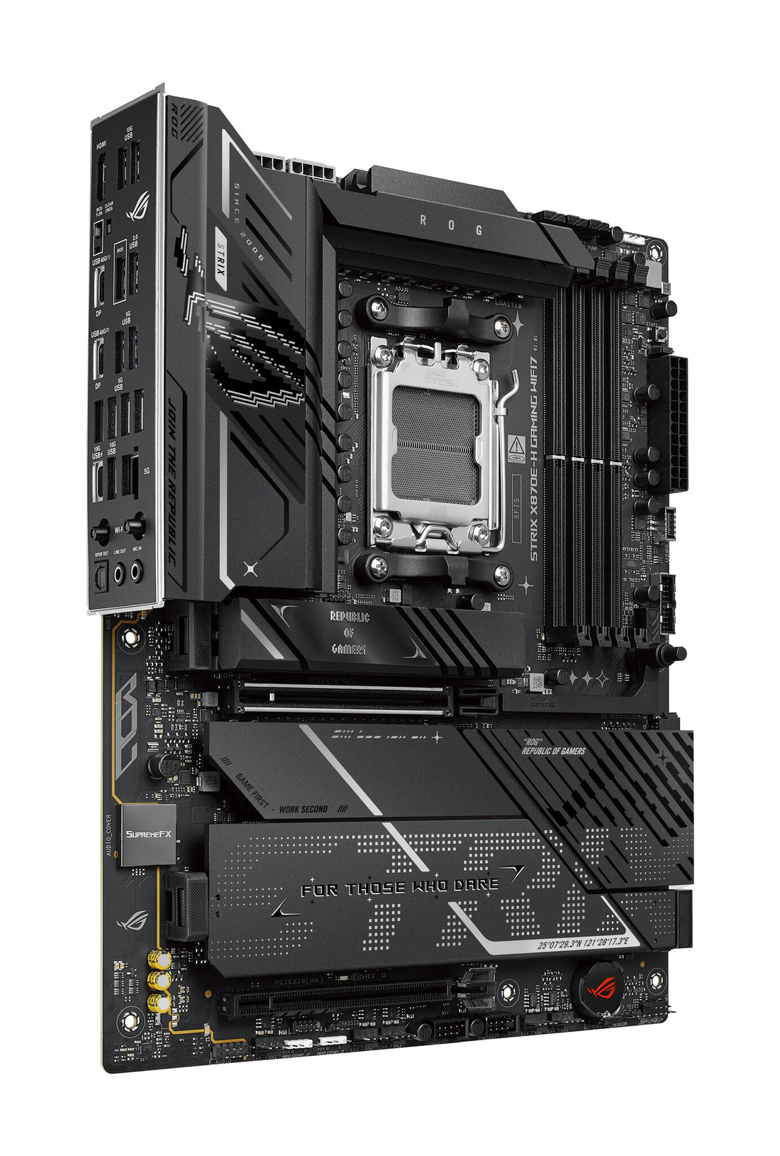 ASUS ROG STRIX X870E-H GAMING WIFI7 AMD X870E Socket AM5 ATX