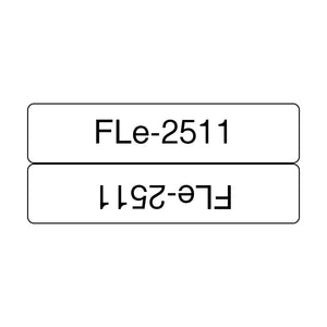 Brother FLE2511 label-making tape Black on white
