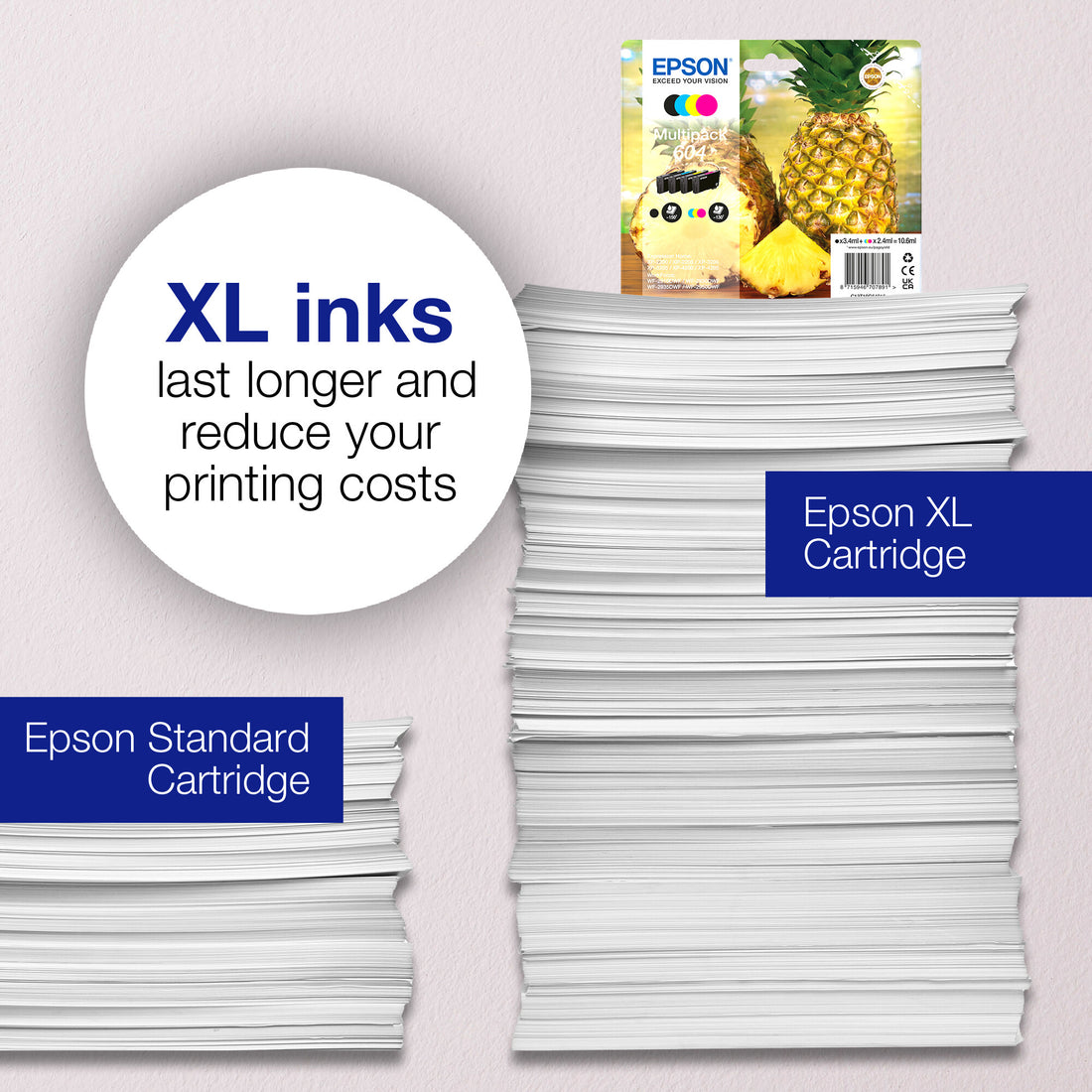 Epson Singlepack Magenta 604XL Ink