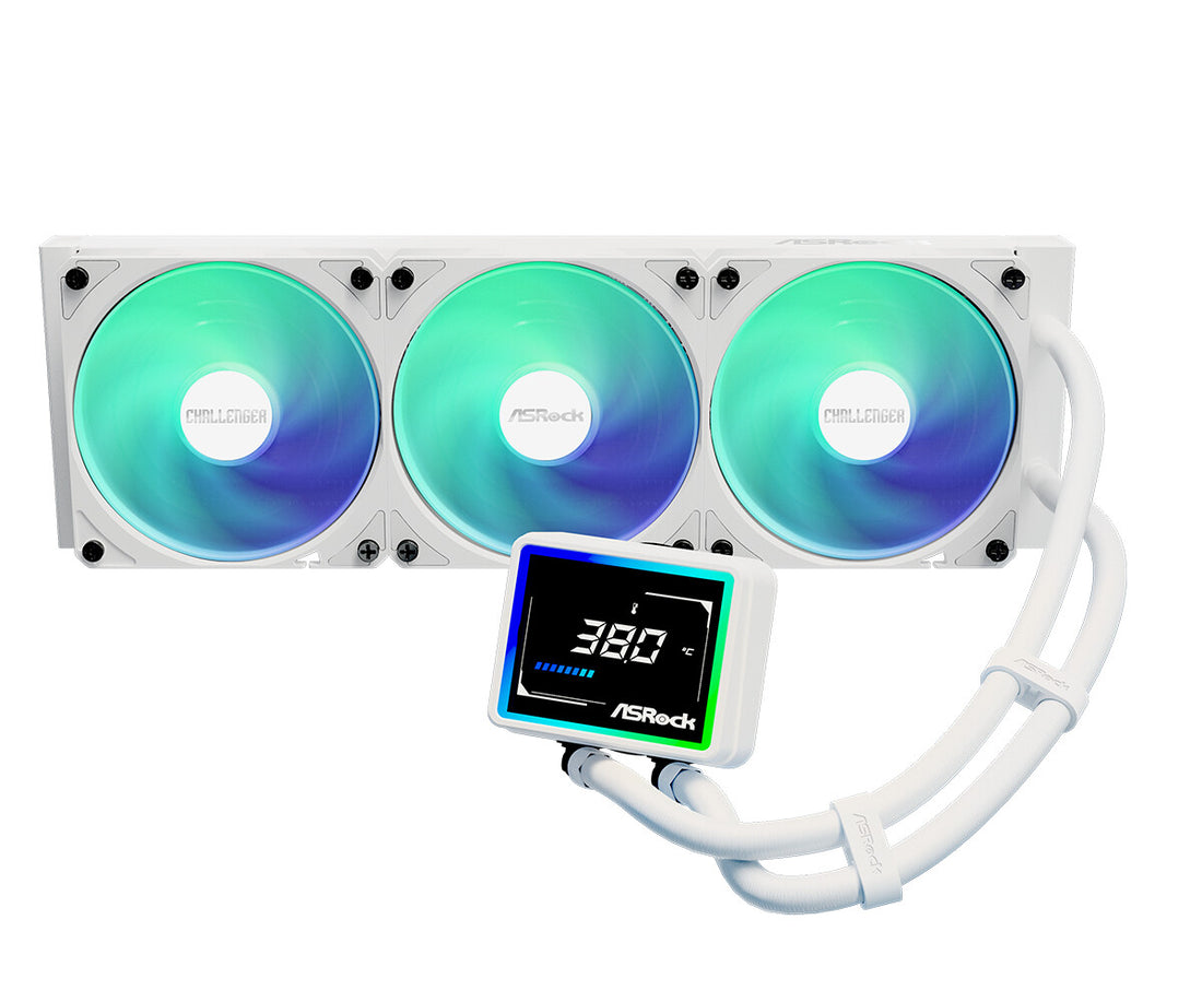 Asrock Challenger White 360 Digital Processor All-in-one liquid cooler 12 cm