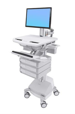 Ergotron StyleView White Flat panel Multimedia cart