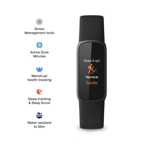Fitbit Luxe AMOLED Wristband activity tracker Black, Graphite