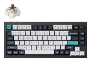 Keychron Q1 Max keyboard Universal USB + RF Wireless + Bluetooth QWERTY UK English Black