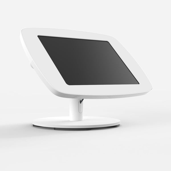 Bouncepad Original Twist-Mini + Counter Base | Microsoft Surface Go 2/3/4 (2020 - 2023) | White | Covered Front Camera and Home Button