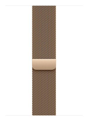 Apple 46mm Gold Milanese Loop - S/M