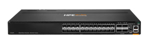 HPE Aruba Networking CX 8100 24x10G SFP+ 4x40/100G QSFP28 FB Airflow 3Fan 2AC PSU Switch Bdl