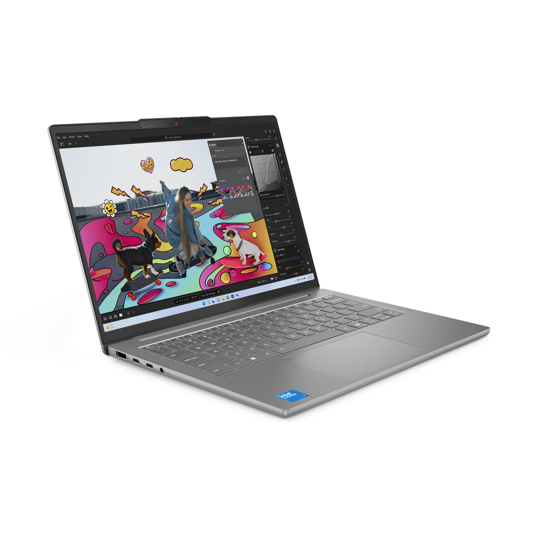 Lenovo IdeaPad Slim 5 14AKP10 Copilot+ PC AMD Ryzen™ AI 5 330 Laptop 35.6 cm (14") WUXGA 16 GB DDR5-SDRAM 1 TB SSD Wi-Fi 7 (802.11be) Windows 11 Home Grey English