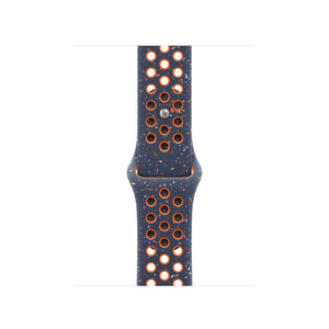 Apple MC2F4ZM/A smart wearable accessory Band Blue, Orange Fluoroelastomer