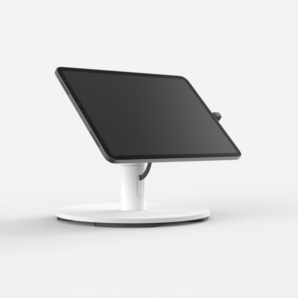 Bouncepad Core Twist-Mini + Counter Base | Compatible with All USB-C | White