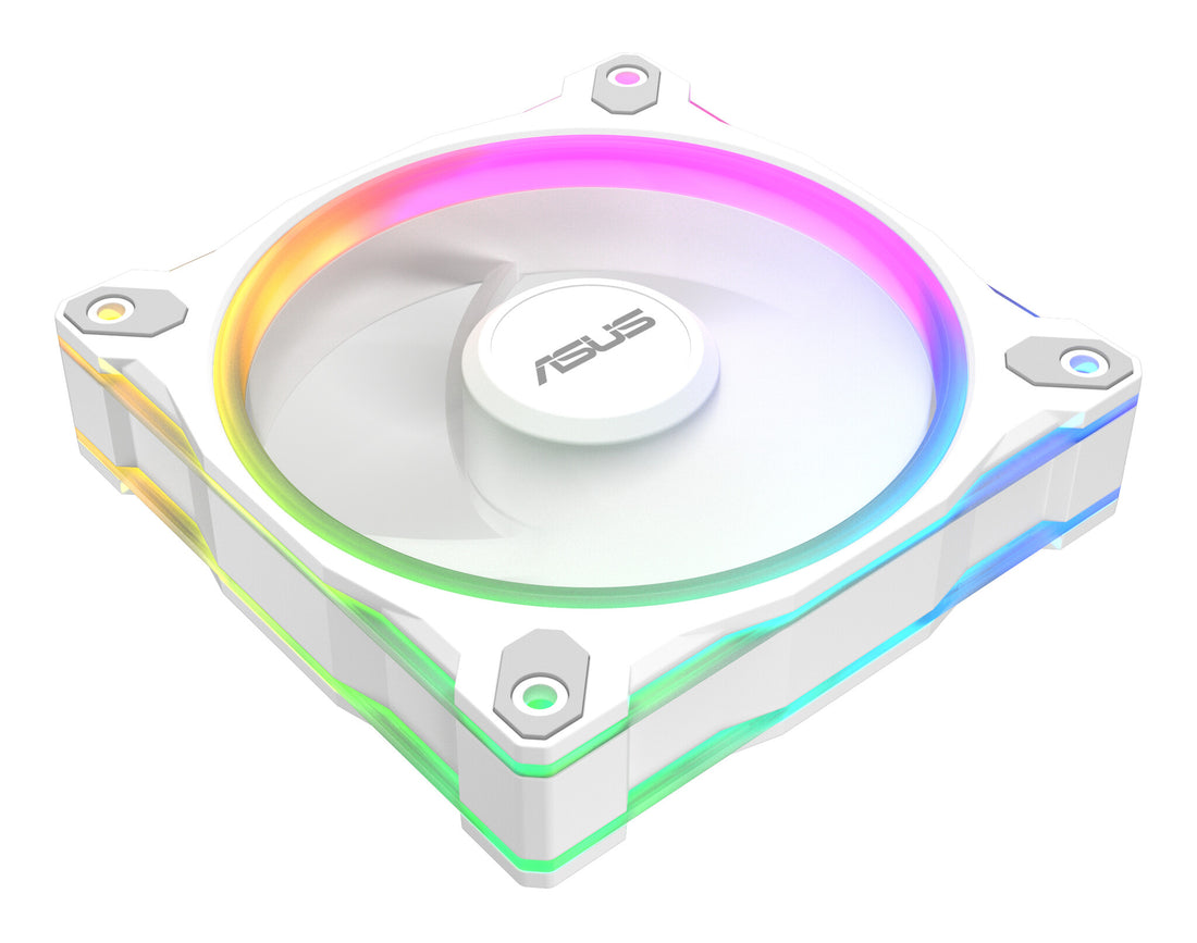 ASUS Prime MR120 Fan ARGB Reverse White Computer case 12 cm