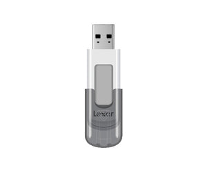 Lexar JumpDrive V100 USB flash drive 64 GB USB Type-A 3.2 Gen 1 (3.1 Gen 1) Grey, White