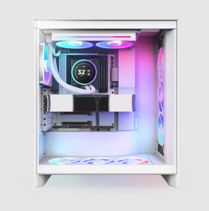 NZXT Kraken Elite 280 RGB Processor All-in-one liquid cooler 14 cm White 1 pc(s)