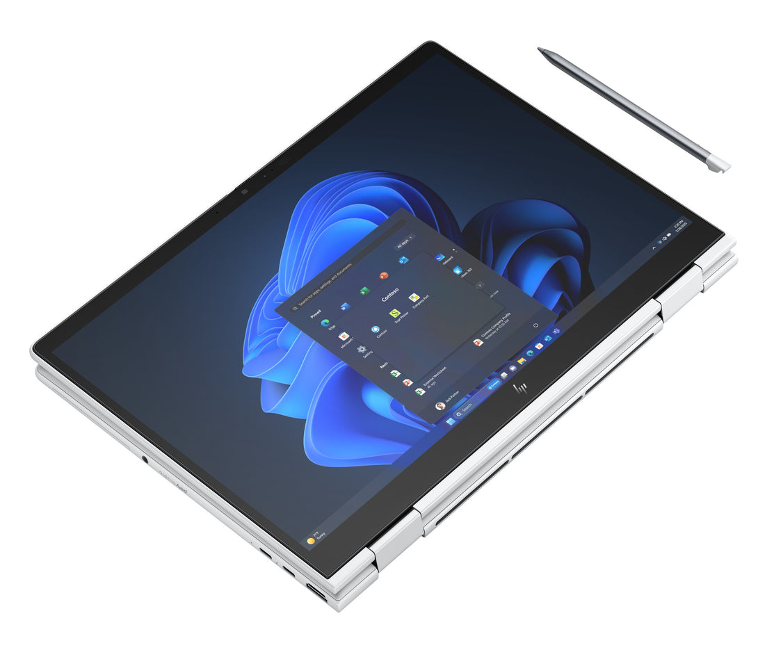 HP EliteBook 8 Flip G1i 13 AI PC Wolf Pro Security Edition Intel Core Ultra 7 255U Hybrid (2-in-1) 33.8 cm (13.3") Touchscreen WUXGA 64 GB LPDDR5x-SDRAM 1 TB SSD Wi-Fi 7 (802.11be) Windows 11 Pro Silver