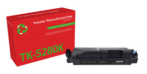 Everyday™ Black Remanufactured Toner by Xerox compatible with Kyocera TK-5280K, Standard capacity