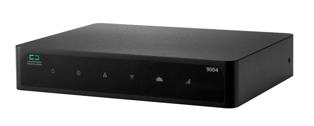 HPE Aruba Networking 9004 (RW) TAA 4-Port 10/100/1000BASE-T Branch 2K Clients - 32 APs Gateway