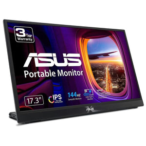 ASUS ZenScreen MB17AHG computer monitor 43.9 cm (17.3") 1920 x 1080 pixels Full HD LCD Black