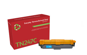 Everyday™ Cyan Remanufactured Toner by Xerox compatible with Brother TN247C, High capacity