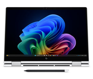 HP EliteBook 8 Flip G2i 13 inch Notebook Next Gen AI PC Wolf Pro Security Edition Copilot+ PC Intel Core Ultra 7 Laptop 33.8 cm (13.3") Touchscreen WUXGA 32 GB LPDDR5x-SDRAM 512 GB SSD Wi-Fi 7 (802.11be) Windows 11 Pro Silver