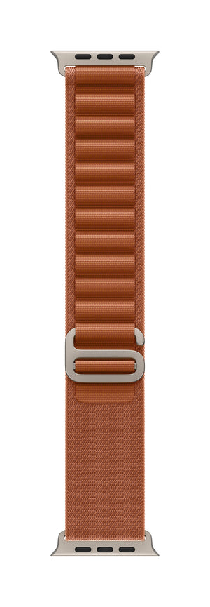 Apple MFTD4ZM/A smart wearable accessory Band Brown Titanium, Polyester, Spandex