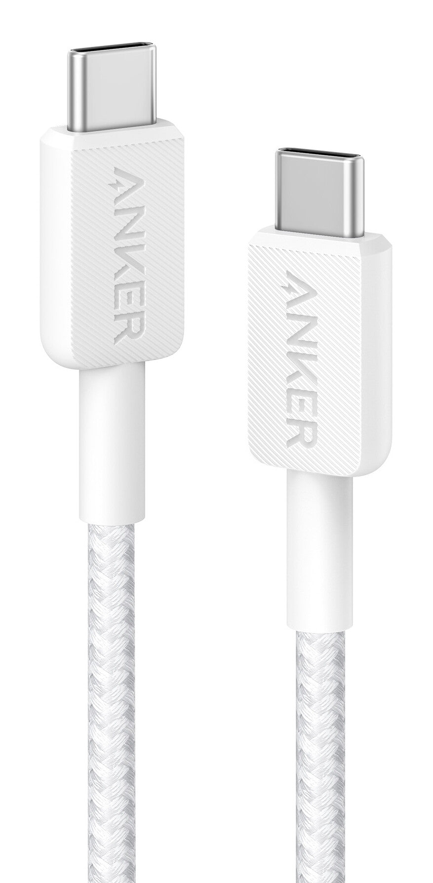 Anker Braided USB-C to USB-C Charging Cable 0.9 m, White