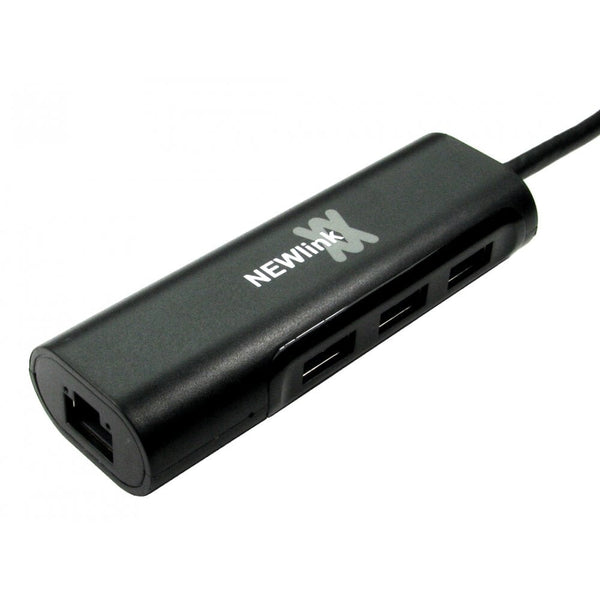 Cables Direct NLUSB3C-GIGALAN laptop dock/port replicator USB 3.2 Gen 1 (3.1 Gen 1) Type-C Black