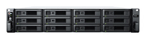 Synology RackStation RS2423+ NAS Rack (2U) Ryzen Embedded V1780B 8 GB DDR4 144 TB HDD DiskStation Manager Black