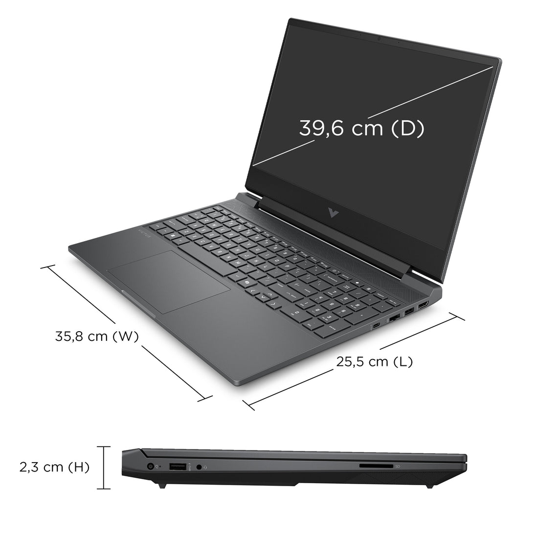 HP Victus Gaming Intel® Core™ i5 i5-13420H Gaming Laptop, 15.6" Full HD, 16 GB DDR4-SDRAM, 512 GB SSD, NVIDIA GeForce RTX 4050, Windows 11 Home (15-fa2300na)