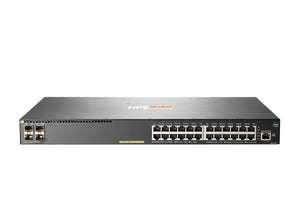 HPE Aruba Networking 2930F 24G PoE+ 4SFP Switch
