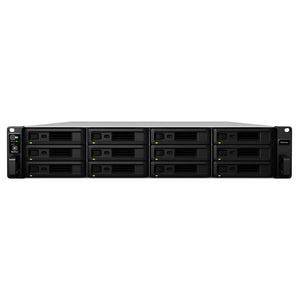 Synology RackStation RS3618xs NAS Rack (2U) Intel® Xeon® D D-1521 8 GB DDR4 216 TB SSD DiskStation Manager Black