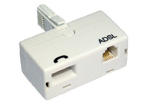 Cables Direct ADSL Microfilter (Adaptor Type) BT ADSL, BT White
