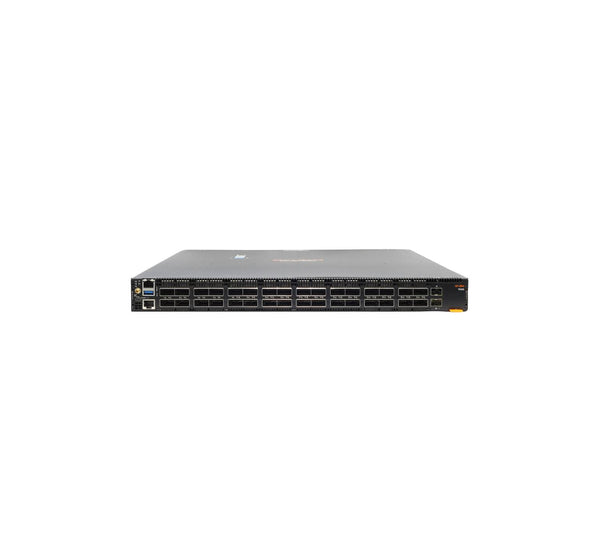 HPE Aruba Networking CX 9300‑32D 32p QSFP‑DD 2p 10G SFP+ Back‑to‑Front 6 Fans 2 AC PSU Managed L3 1U