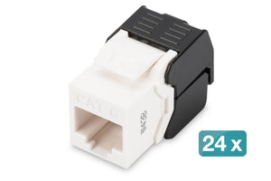 Digitus CAT 6 Keystone module, unshielded - 24 pcs.