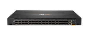 HPE Aruba Networking CX 8325-32C Port-to-Power Airflow 6 Fans 2 DC PSU Switch Bundle