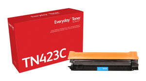 Everyday™ Cyan Toner by Xerox compatible with Brother TN-423C, High capacity