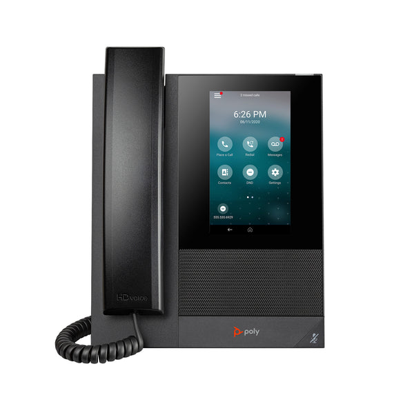 Poly CCX 400 Business Media Phone with Open SIP and PoE-enabled